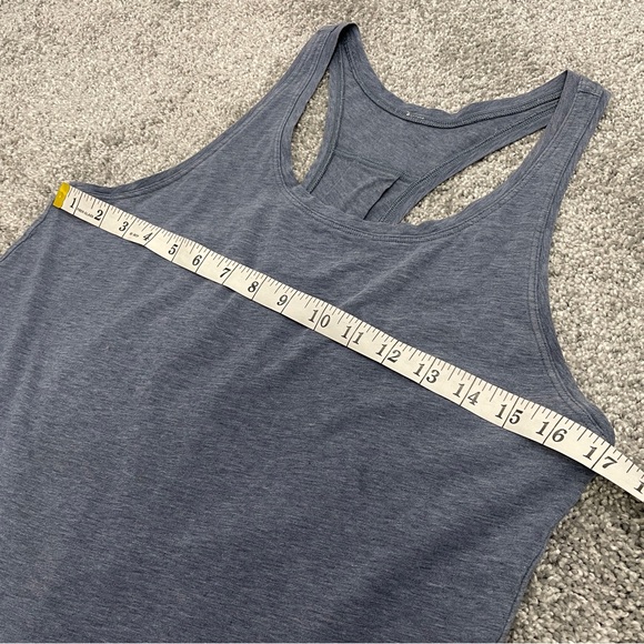 Lululemon Love Tank *Pleated Heathered Code Blue - Picture 9 of 10